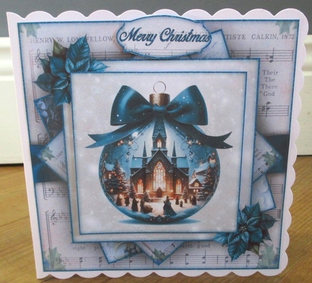 Winter Bauble Mini Kit 2 7X7 by Johanna Lambert