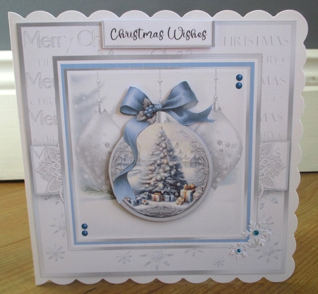 Touch of Blue Christmas by Johanna Lambert