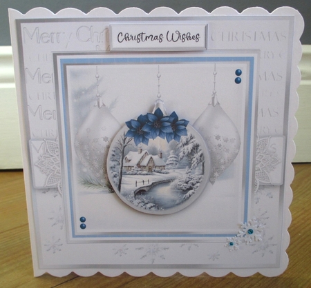 Touch of Blue Christmas by Johanna Lambert