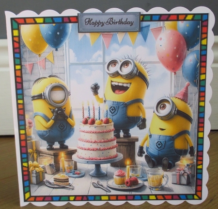 Minions Birthday by Johanna Lambert