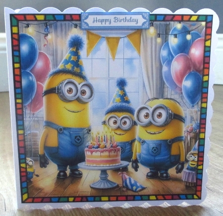 Minions Birthday by Johanna Lambert