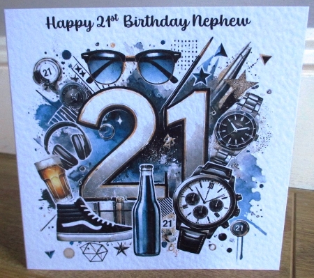 21st Male Birthday Wishes by Johanna Lambert