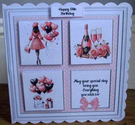 Pink Birthday by Johanna Lambert