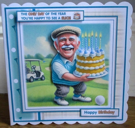The Golfers Slice! by Johanna Lambert