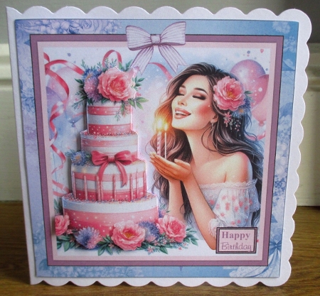 Birthday girl 1 by Johanna Lambert
