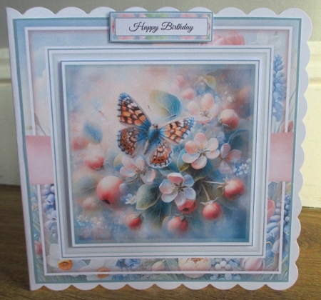 Apple Blossom Butterfly by Johanna Lambert