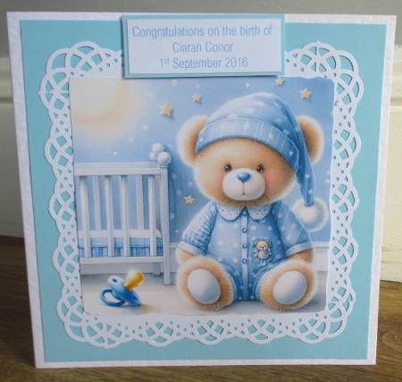 x4 Blue Baby Bears 1 - Illustrations for Cardmakers & Designers   by Johanna Lambert