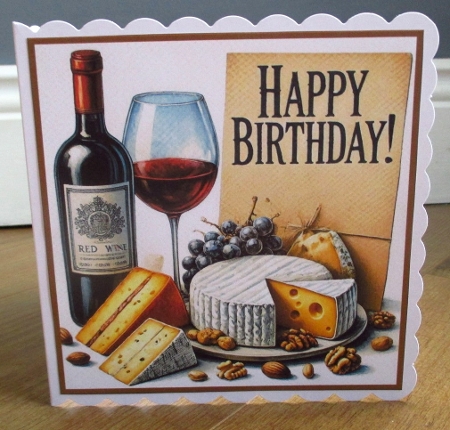 Wine and cheese by Johanna Lambert