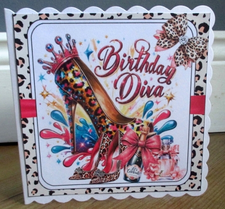 7x7 Birthday Diva choice of four mini kit by Johanna Lambert