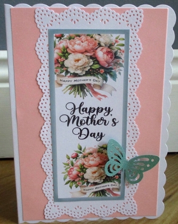 Mothers Day Flowers DL Toppers & Bookmarks x 9 by Johanna Lambert