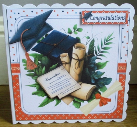 7x7 Congrats to the grad choice of four mini kit by Johanna Lambert