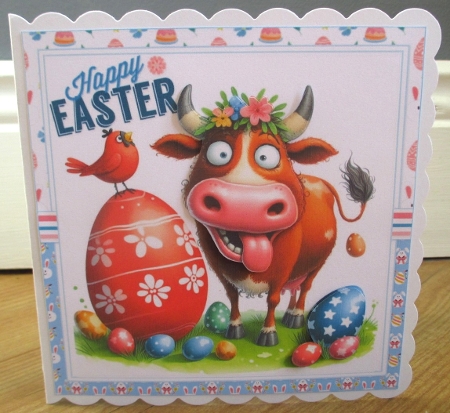 7x7 Happy Easter on the farm choice of four mini kit by Johanna Lambert
