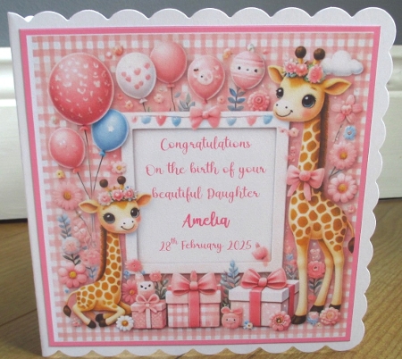 baby girl toppers add to by Johanna Lambert