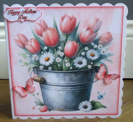 Buckets Of Flowers Mini Kit by Johanna Lambert