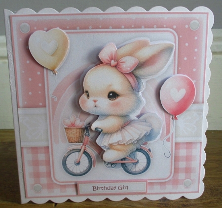 Birthday Bunny Mini Kit With Ages 1 to 2 Yrs by Johanna Lambert