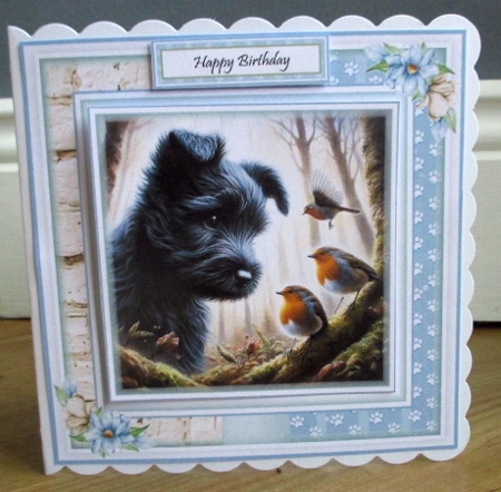 Curious Pups 5 Mini Page Kit by Johanna Lambert