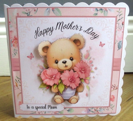 Mothers Day Bear Mini Kit 1 by Johanna Lambert