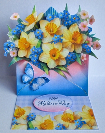 Envelope Filled with Flowers Easel Kit-5 by Johanna Lambert