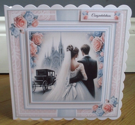 Bride & Groom Mini Page Kit by Johanna Lambert