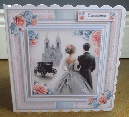 Bride & Groom Mini Page Kit by Johanna Lambert
