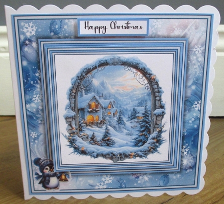 Christmas Snowy Window - Mini Kit by Johanna Lambert