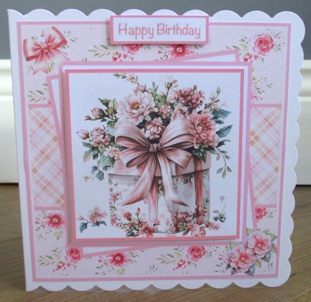 Floral Gift Boxes #1 Mini Kit 7x7 by Johanna Lambert