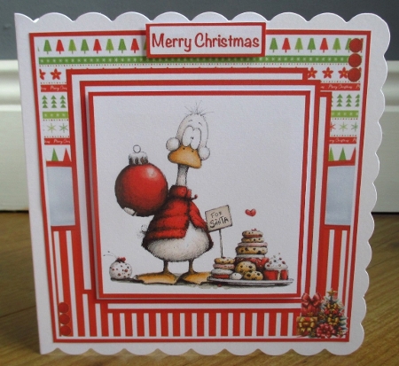 Christmas Animals #3 Mini Kit 7x7 by Johanna Lambert