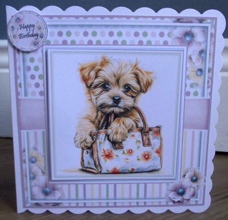 Handbag Pups Mini Kit by Johanna Lambert