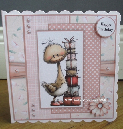 Little Goose Greetings - 8x8 Card Fronts by Johanna Lambert