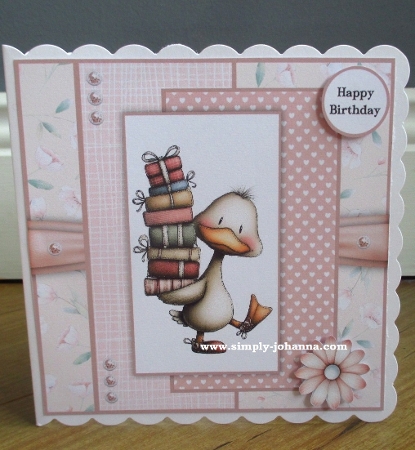 Little Goose Greetings - 8x8 Card Fronts by Johanna Lambert