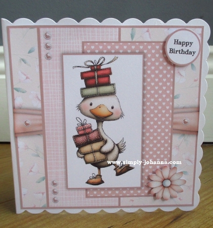Little Goose Greetings - 8x8 Card Fronts by Johanna Lambert