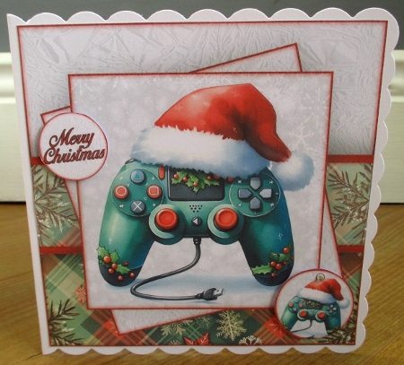 Gamer Christmas Mini Kit 8X8 by Johanna Lambert