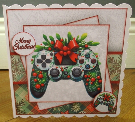 Gamer Christmas Mini Kit 8X8 by Johanna Lambert