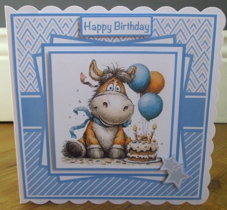 Birthday Animals #3 Mini Kit 7x7 by Johanna Lambert