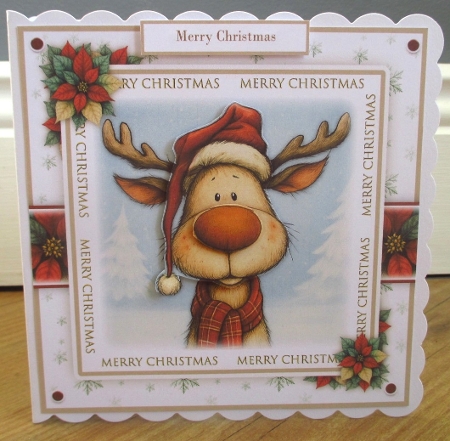 Believe In Rudolf Mini Kit by Johanna Lambert