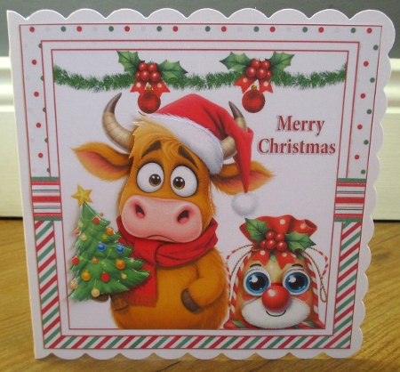 7x7 Mooey Christmas wishes 2 choice of four mini kit by Johanna Lambert