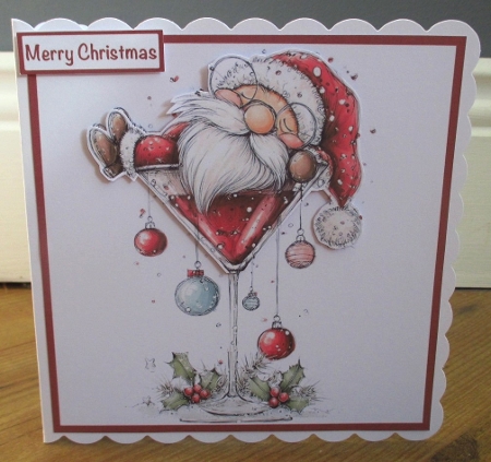 Christmas Cocktails #2 Mini Kit 7x7 (5) by Johanna Lambert