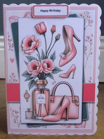 5x7 ~ PerfumeShoesFlowersAndBag by Johanna Lambert