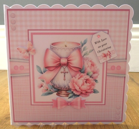 A Baby Girls Baptism - 6x6 Version by Johanna Lambert