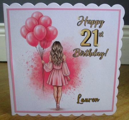 21st Birthday Wishes by Johanna Lambert