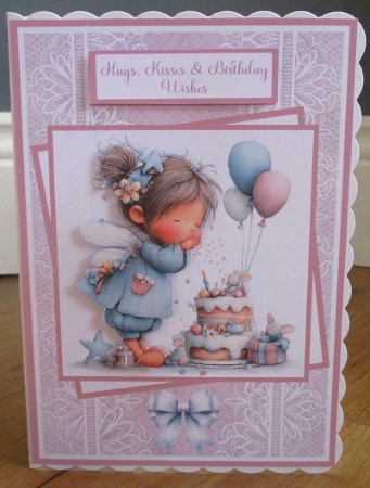 Birthday Fairy Mini Kit 5x7 (4) by Johanna Lambert
