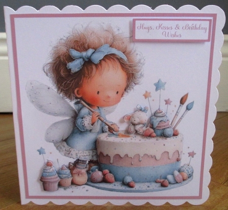 Birthday Fairy Mini Kit 5x7 (4) by Johanna Lambert