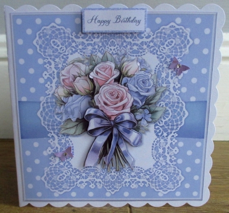 Pretty Roses & Butterflies Mini Kit by Johanna Lambert
