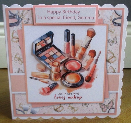6x6 ~ Girl Loves Makeup by Johanna Lambert