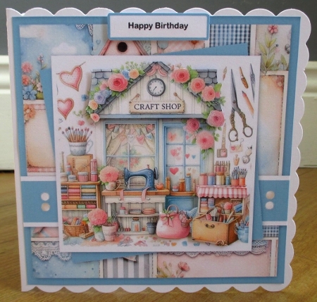 6x6 ~ Happy Crafting by Johanna Lambert