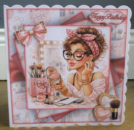 Makeup Desk Mini Kit 8X8 by Johanna Lambert
