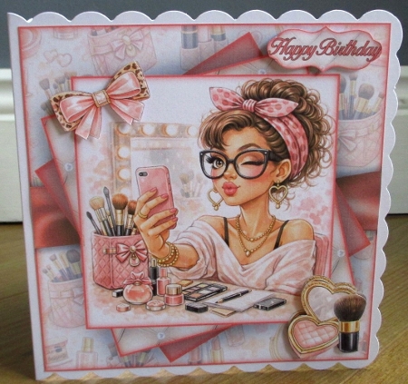 Makeup Desk Mini Kit 8X8 by Johanna Lambert