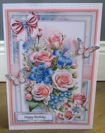 Beautiful Bouquet 2 Mini Page Kit  by Johanna Lambert