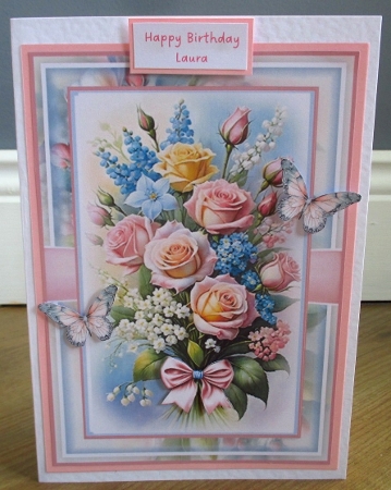 Beautiful Bouquet 2 Mini Page Kit  by Johanna Lambert