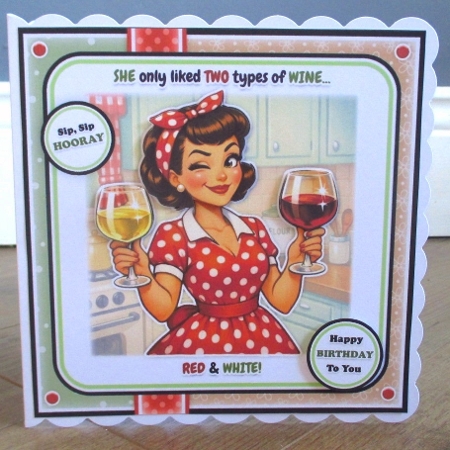 Red & White Mini Kit by Johanna Lambert